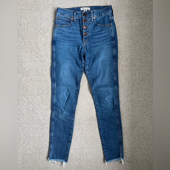 Madewell jeans, 10” HIGH-RISE SKINNY - Picture 1 of 2